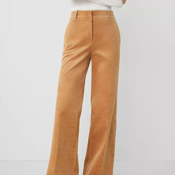 Ann Taylor The Perfect Wide-Leg Corduroy Pant - Picture 4 of 11